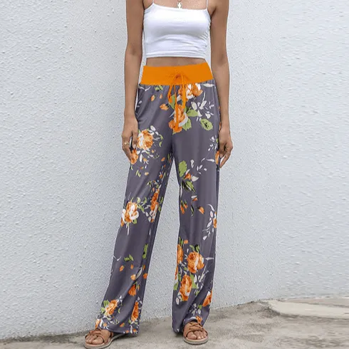 Casual Print Sweatpants