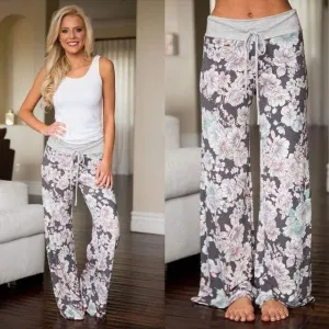 Casual Print Sweatpants