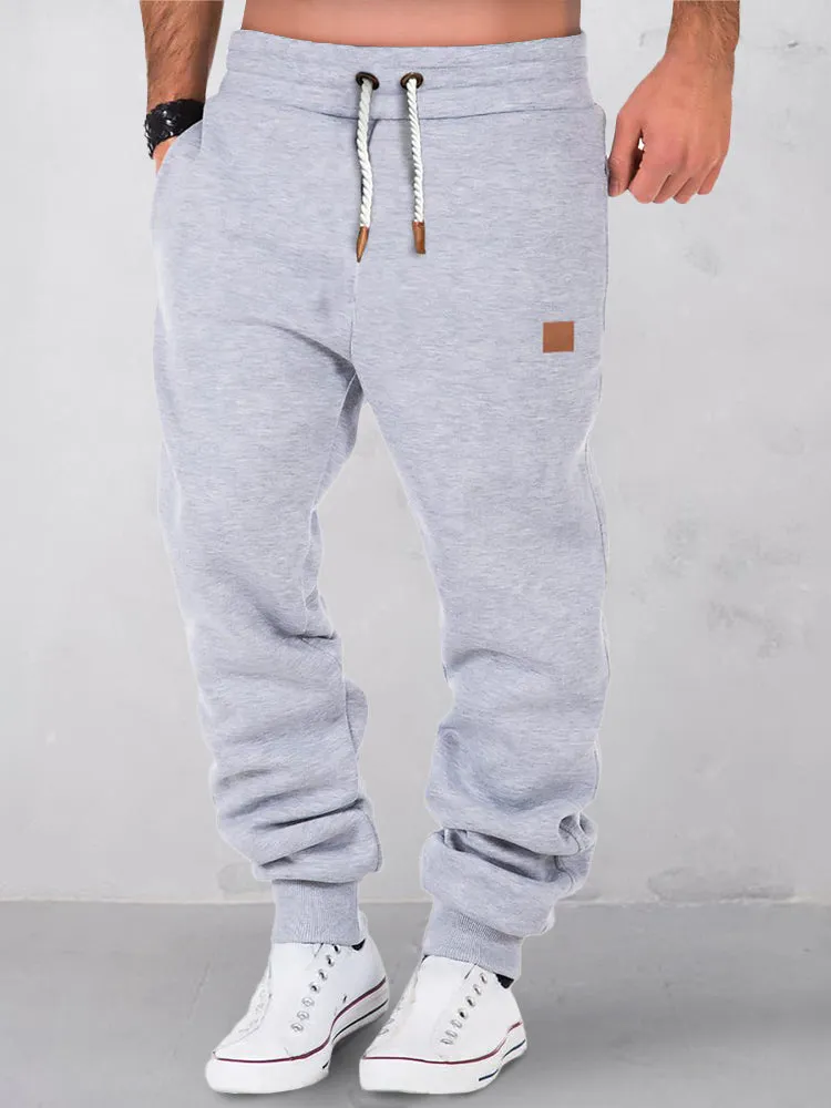 Casual Thermal Beam Feet Sweatpants