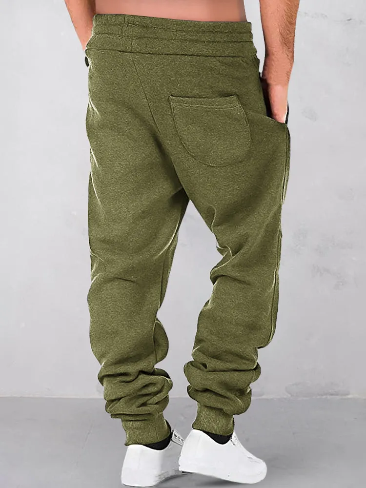 Casual Thermal Beam Feet Sweatpants