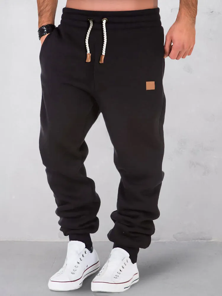 Casual Thermal Beam Feet Sweatpants