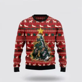 Cat Naughty Pine Ugly Christmas Sweater For Men And Women, Best Gift For Christmas, Christmas Fashion Winter