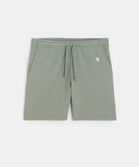 Champion 7" Midweight Warm Up Short in Green Smoke