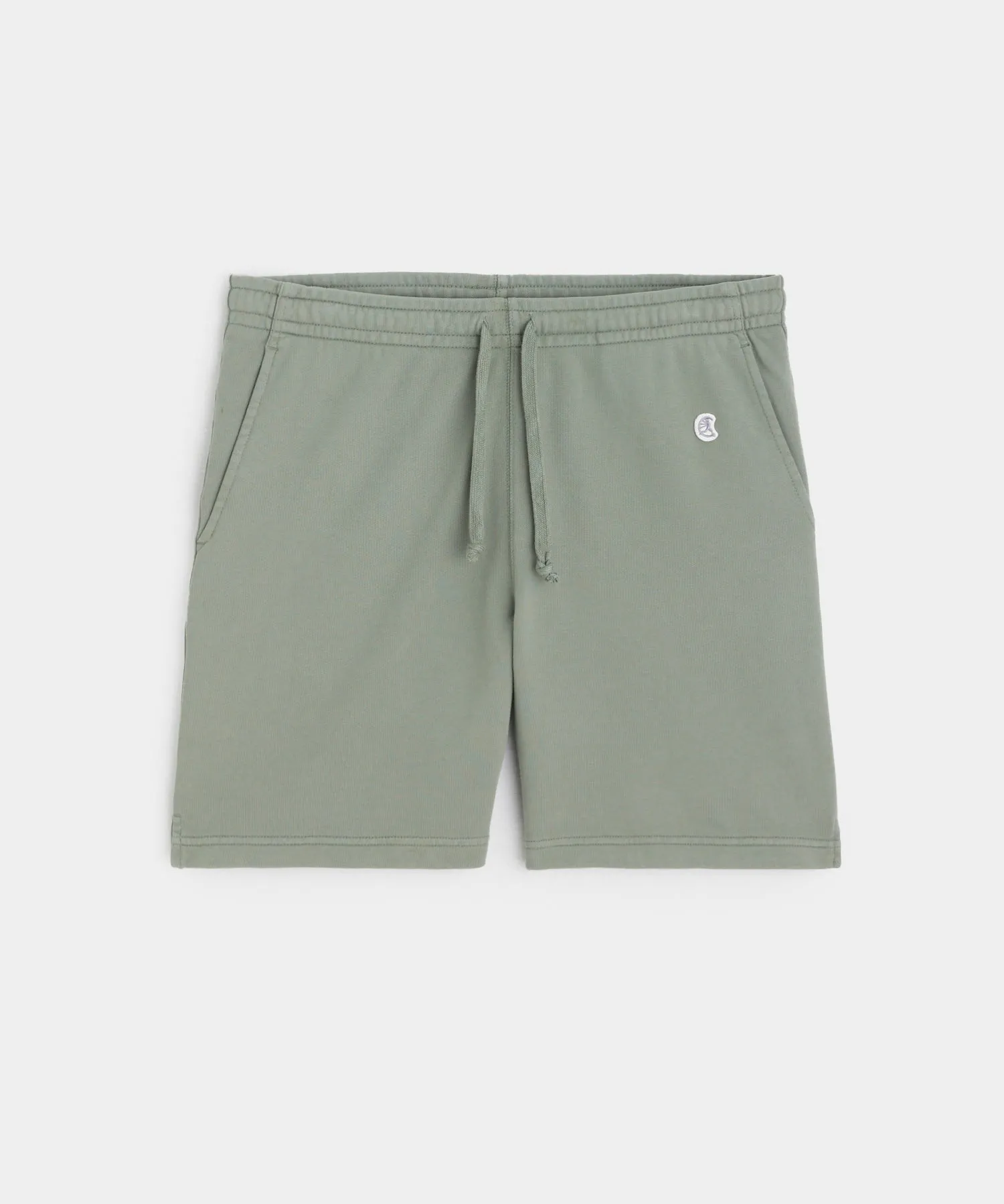 Champion 7" Midweight Warm Up Short in Green Smoke