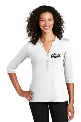 Chevrolet 1911 Script Ladies Henley Shirt