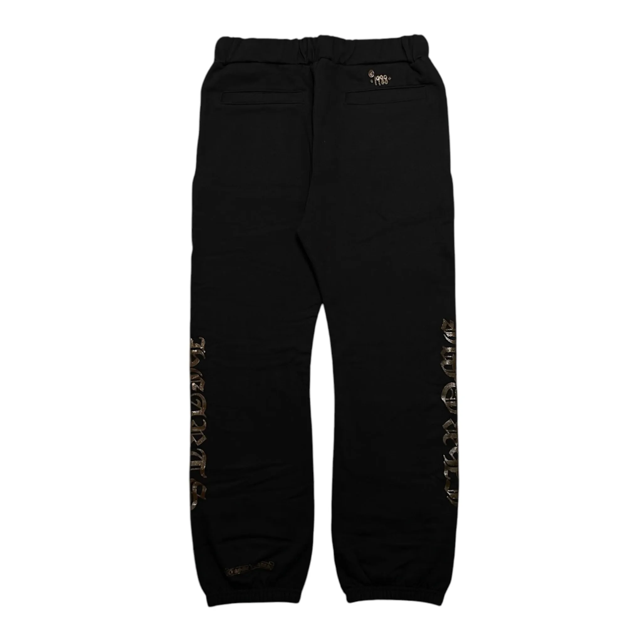 Chrome Hearts Glitter 1988 Thermal Sweatpants Black Brown