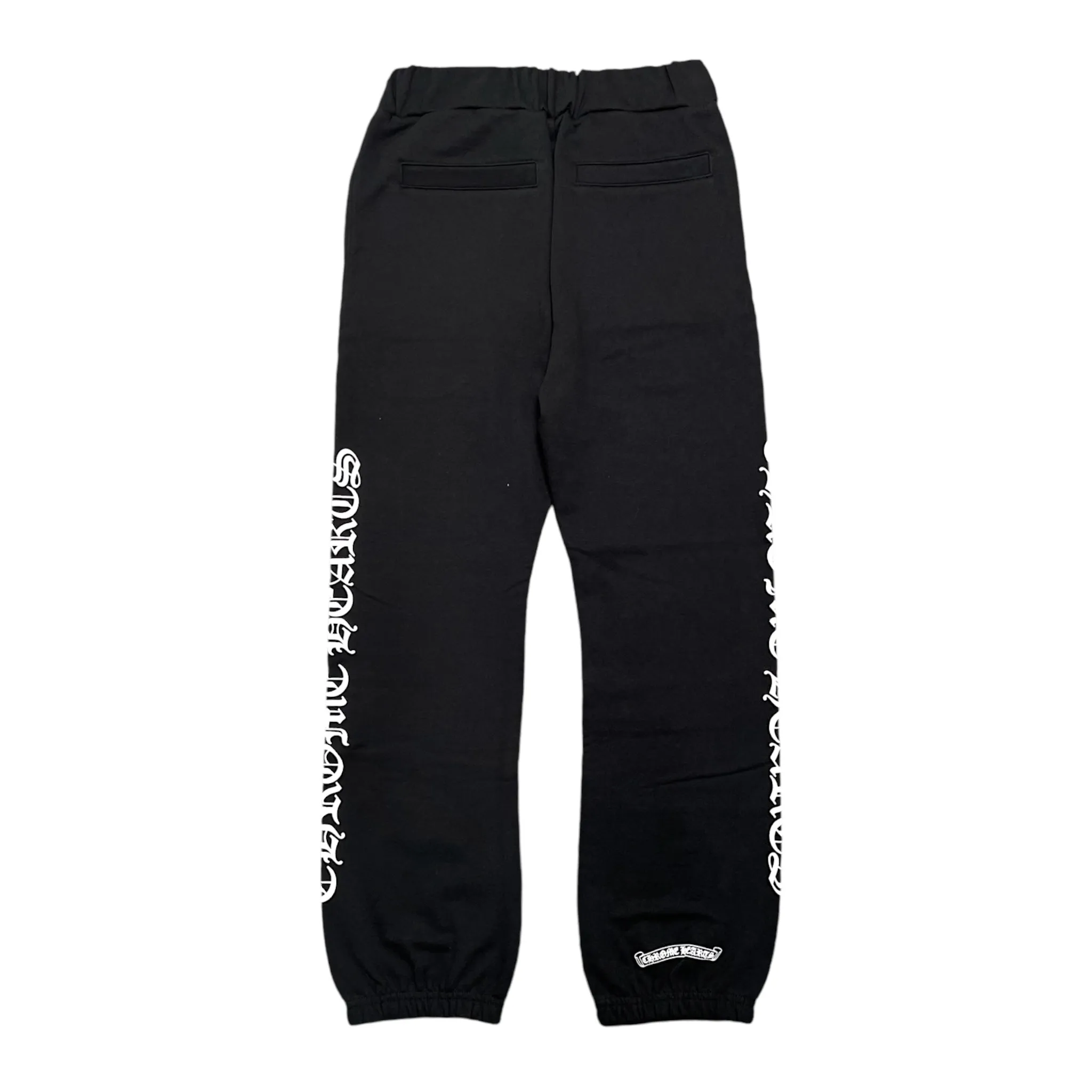 Chrome Hearts Scroll Thermal Sweatpants Black