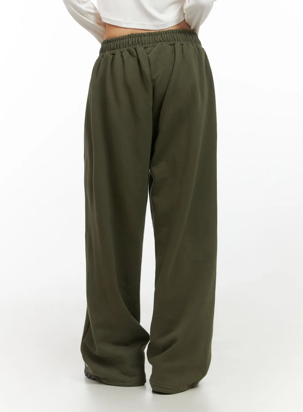 Classic Cotton Wide Fit Sweatpants IS427