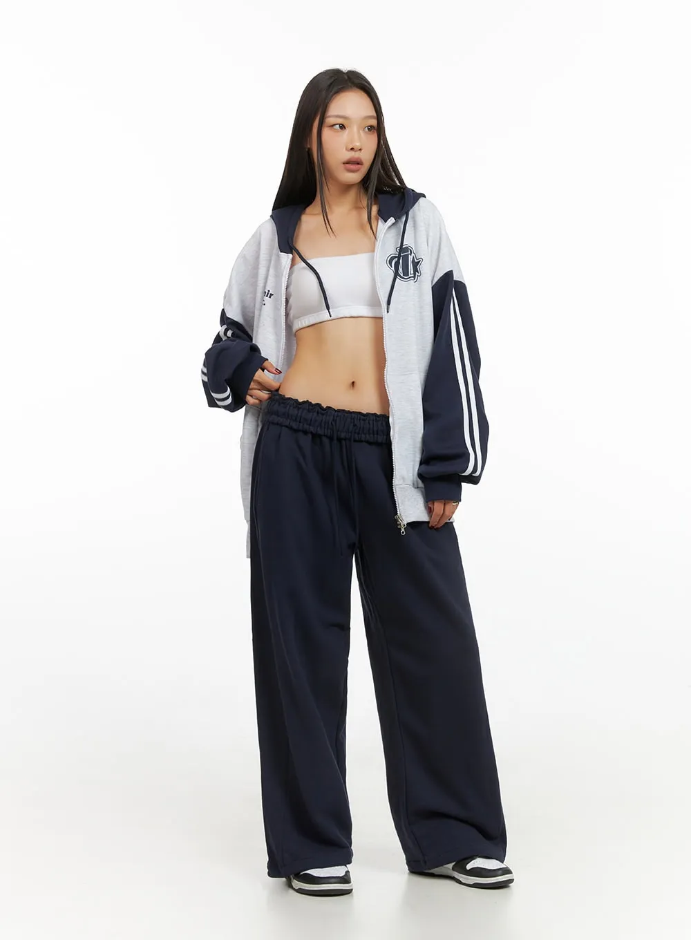 Classic Cotton Wide Fit Sweatpants IS427