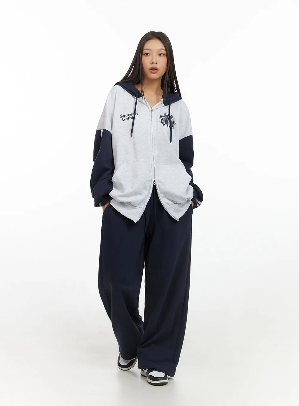 Classic Cotton Wide Fit Sweatpants IS427