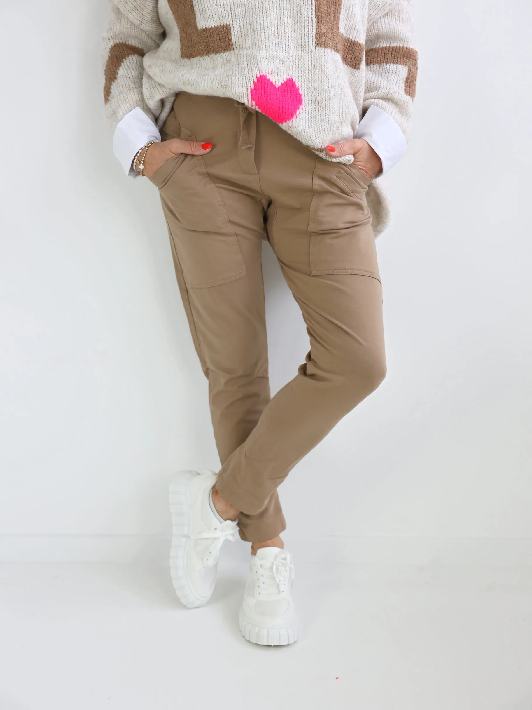 COLIN LOUNGE  Sweatpants - camel