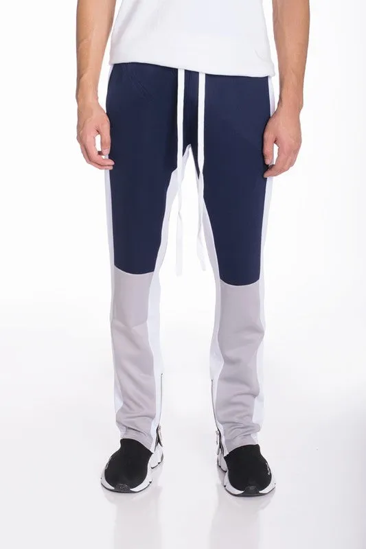 COLOR BLOCK TRACK PANTS