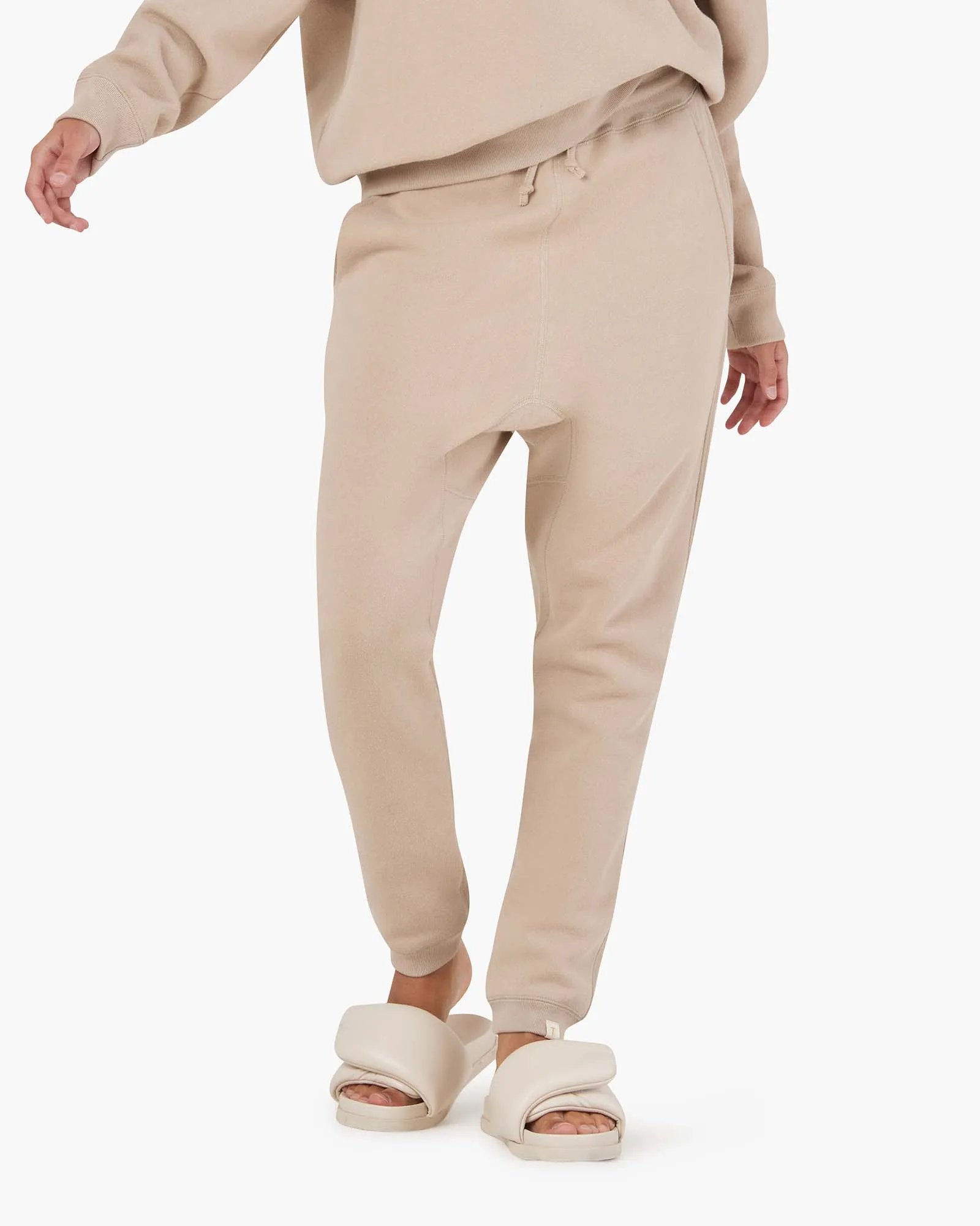 Core Fleece Jogger - Sand