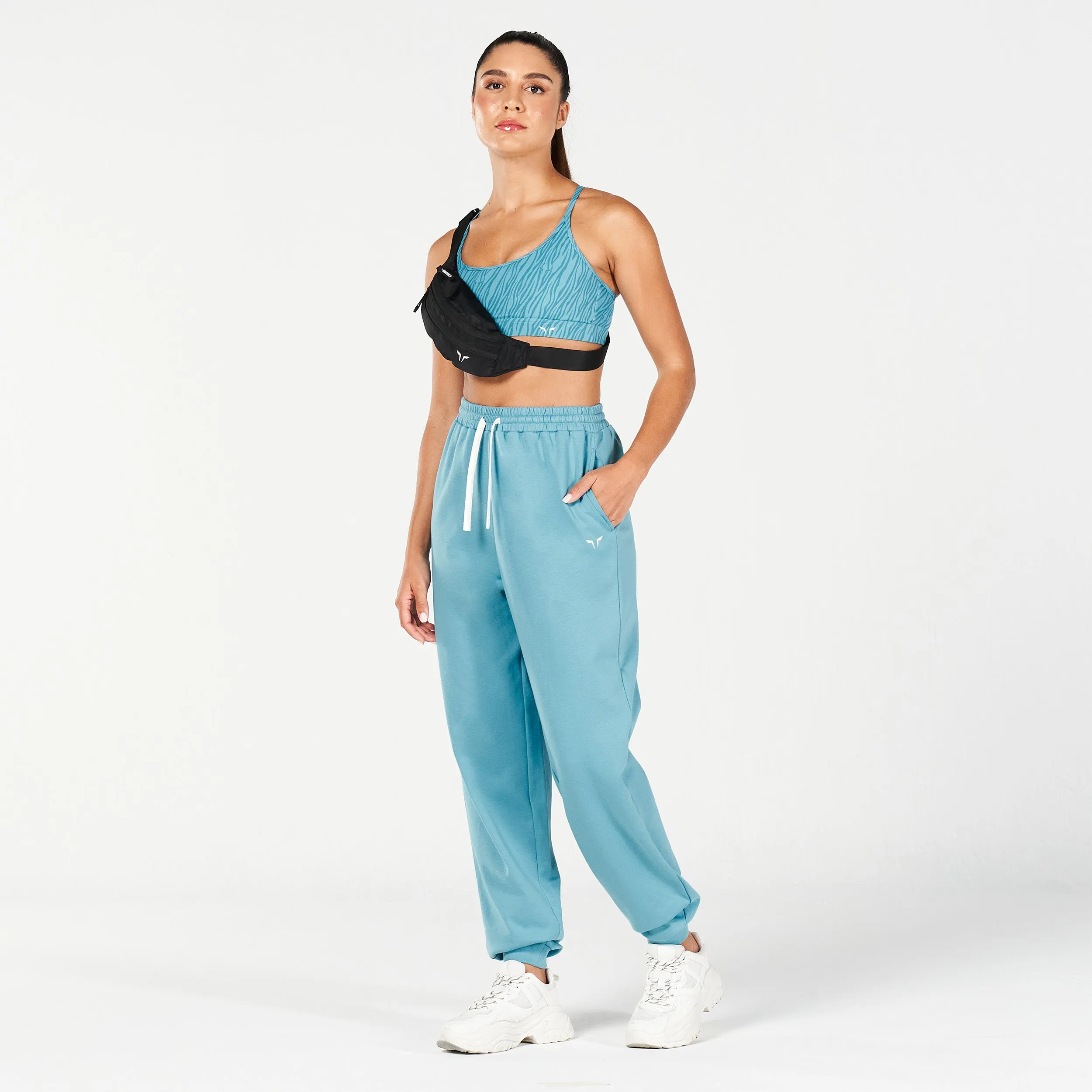 Core Oversized Sweatpants - Delph Blue