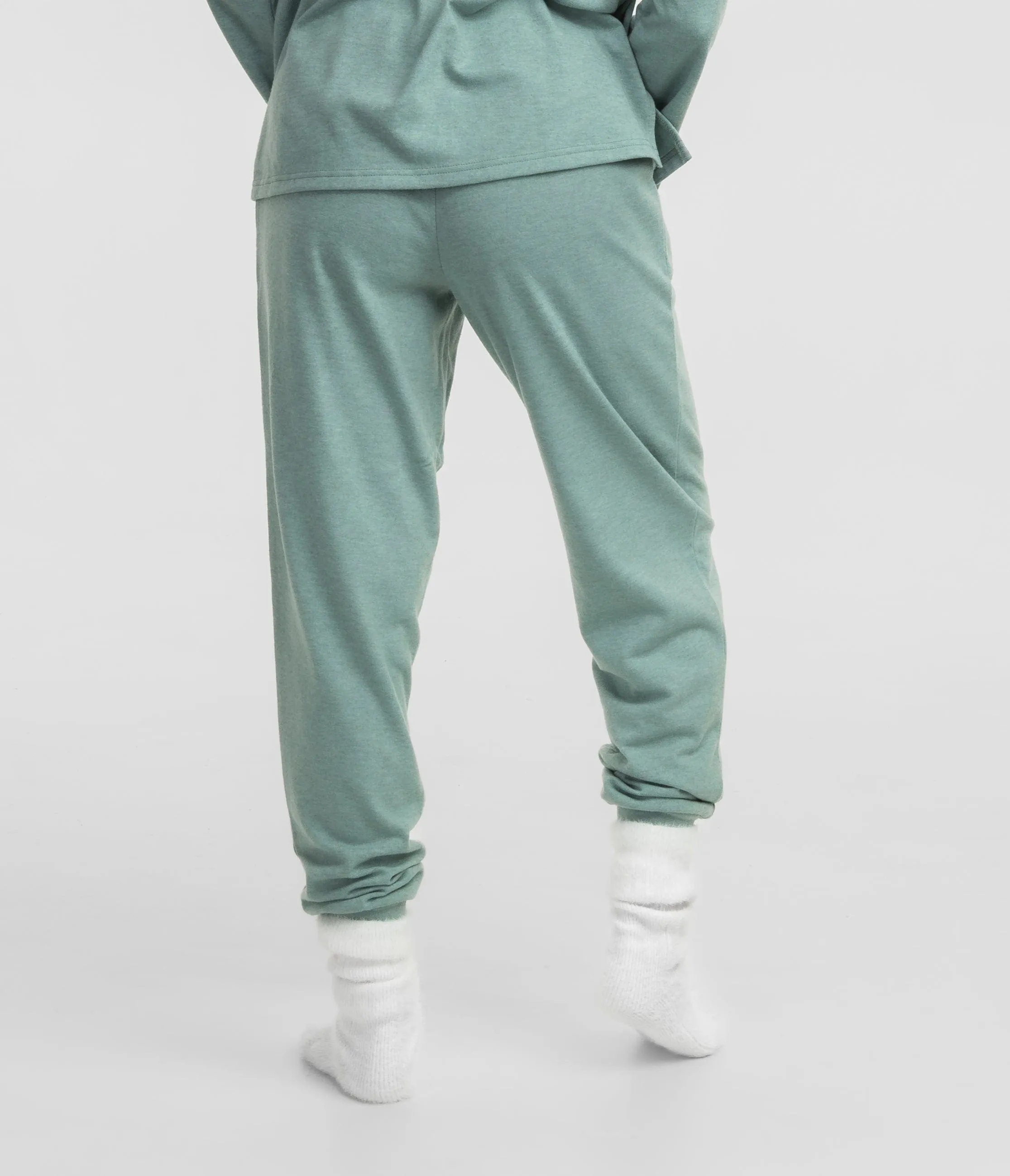 Cozy Cloud Joggers - Cool Mint