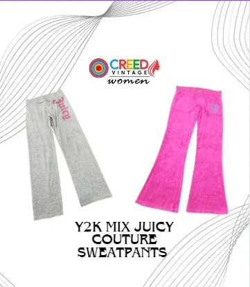 CR1609 Y2K Mix Juicy Couture Sweatpants 15 Pcs