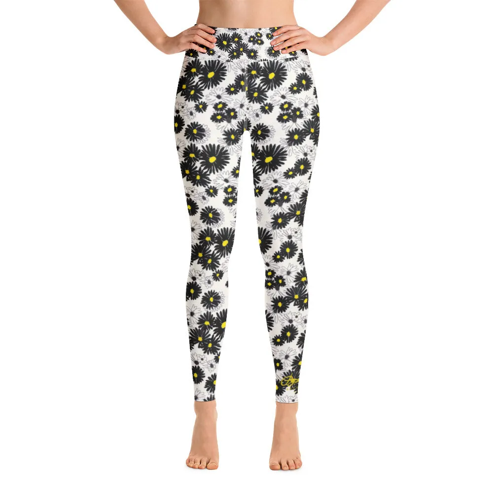 Daisy Yoga Leggings