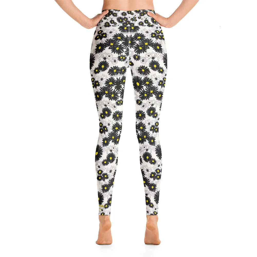 Daisy Yoga Leggings