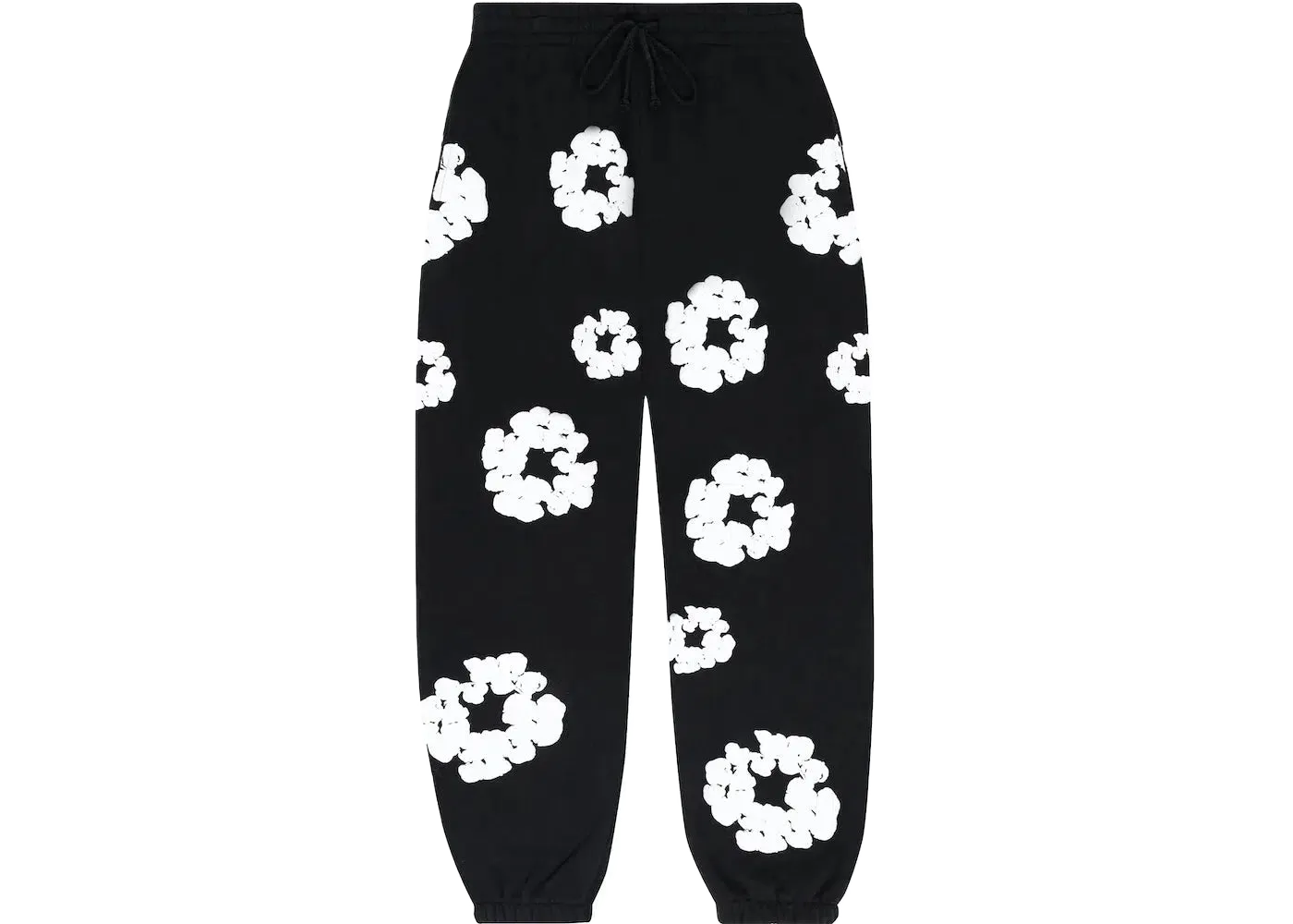 Denim Tears The Cotton Wreath Sweatpants Black