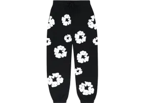 Denim Tears The Cotton Wreath Sweatpants Black