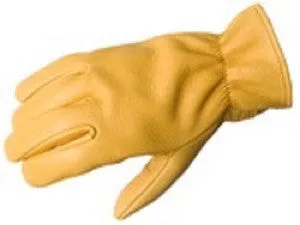 Durango Deerskin Leather Gloves with Palm Patch