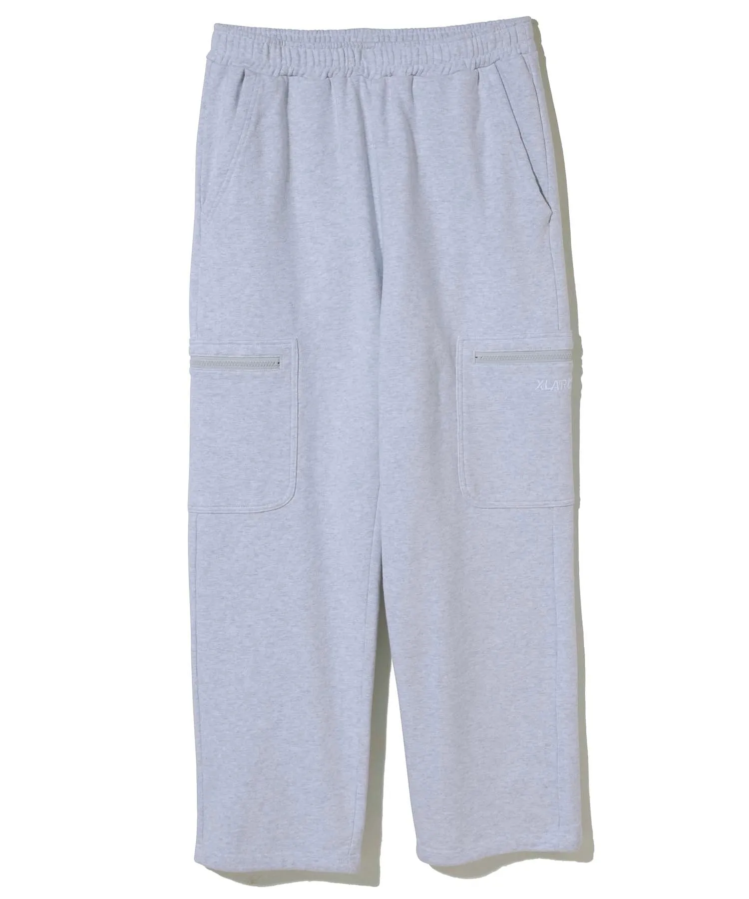 EMBROIDERED SWEAT CARGO PANTS