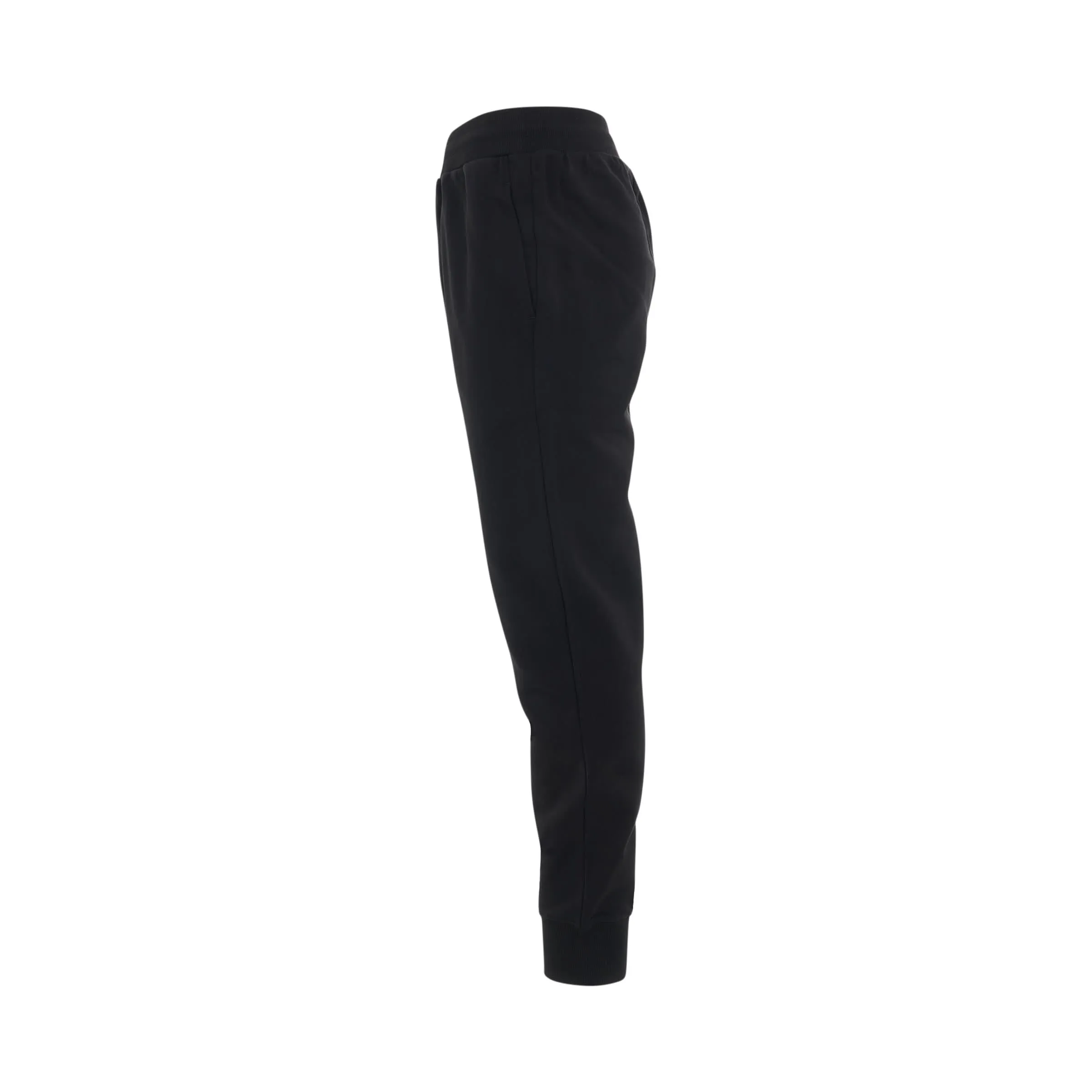 Essential Small Logo Sweatpants in Black