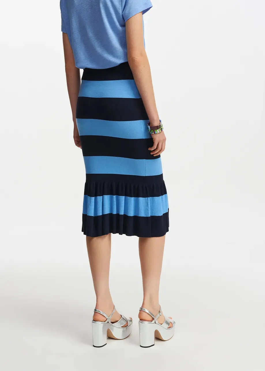 Fiesta Striped Knitted Skirt