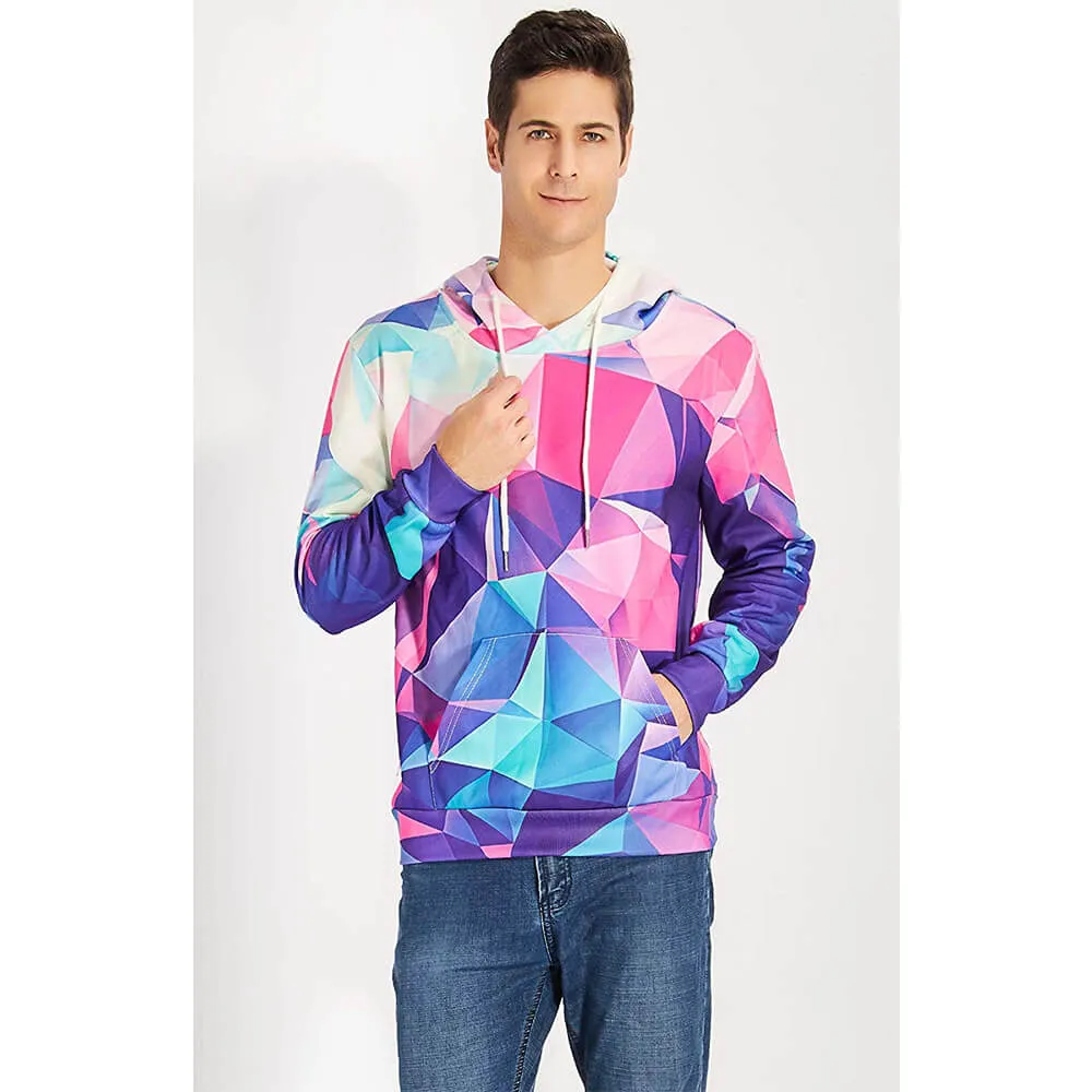 Geometric Diamond Hoodie