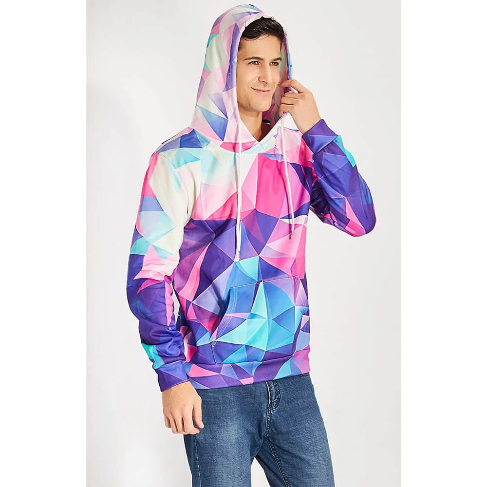 Geometric Diamond Hoodie