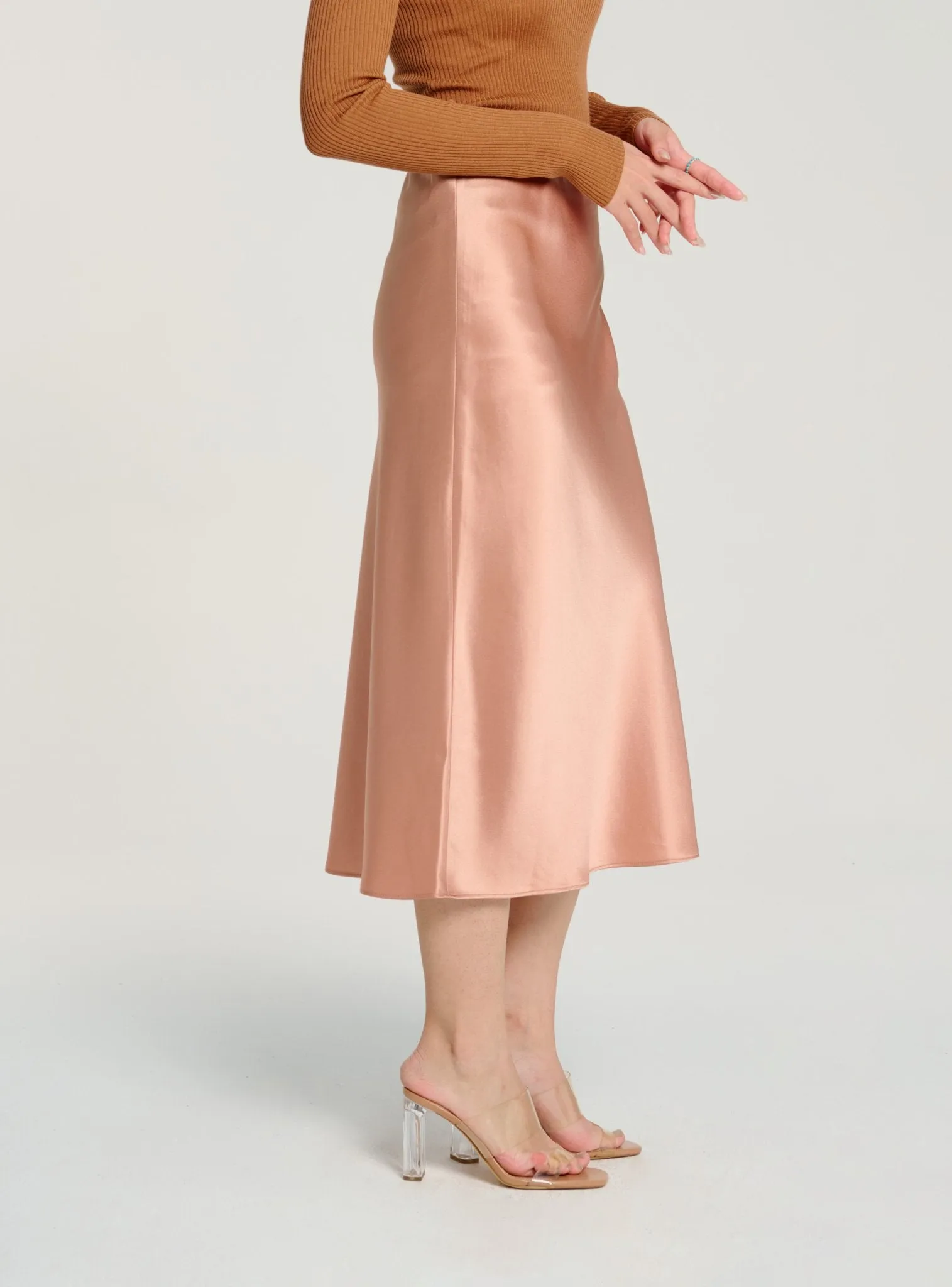 GLITTER B Mid-night midi skirt (Carol)