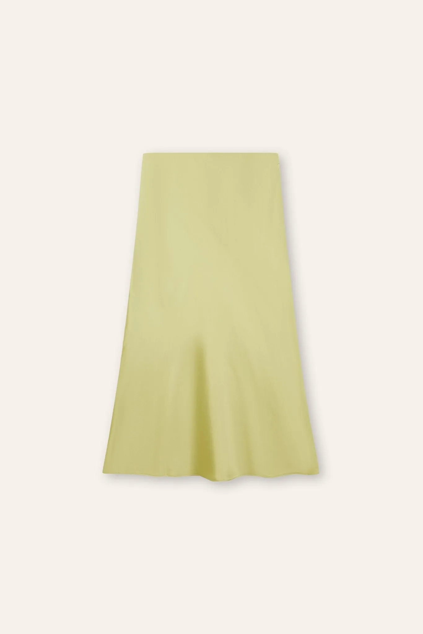 GLITTER B Mid-night midi skirt (Lime)