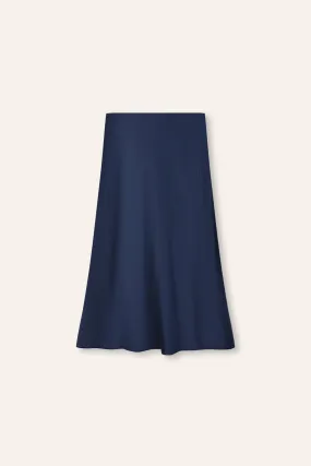 GLITTER B Mid-night midi skirt (Navy)