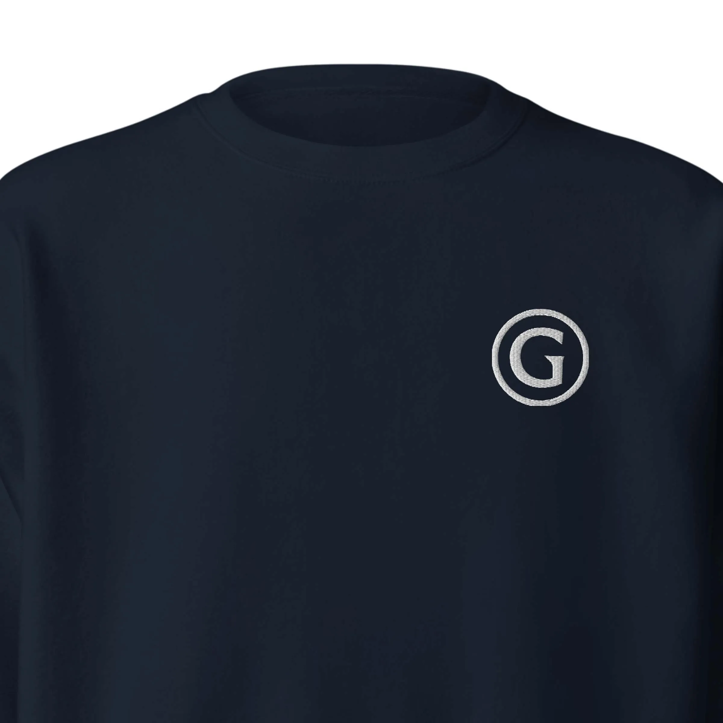 Grimké ‘G’ Premium Fleece Crewneck Sweatshirt (Navy)