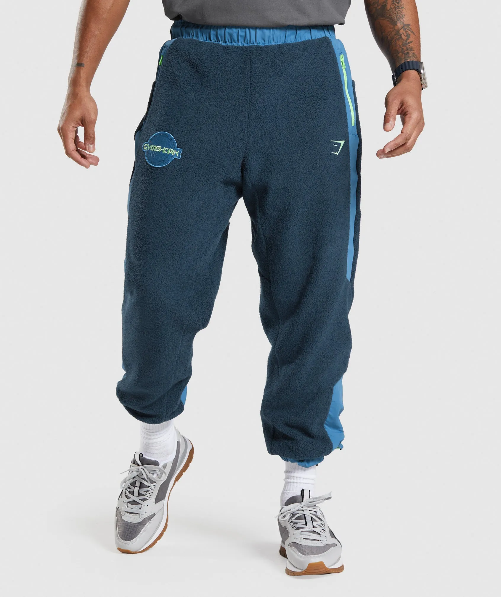 Gymshark Vibes Joggers - Navy/Lakeside Blue