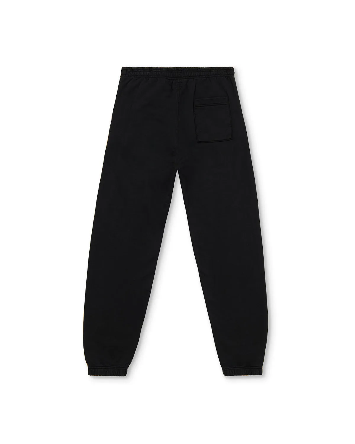 Heavyweight Embroidered Sweatpants - Black