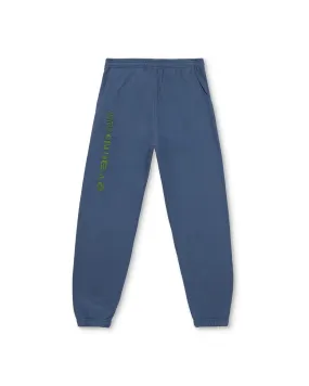 Heavyweight Embroidered Sweatpants - Blue