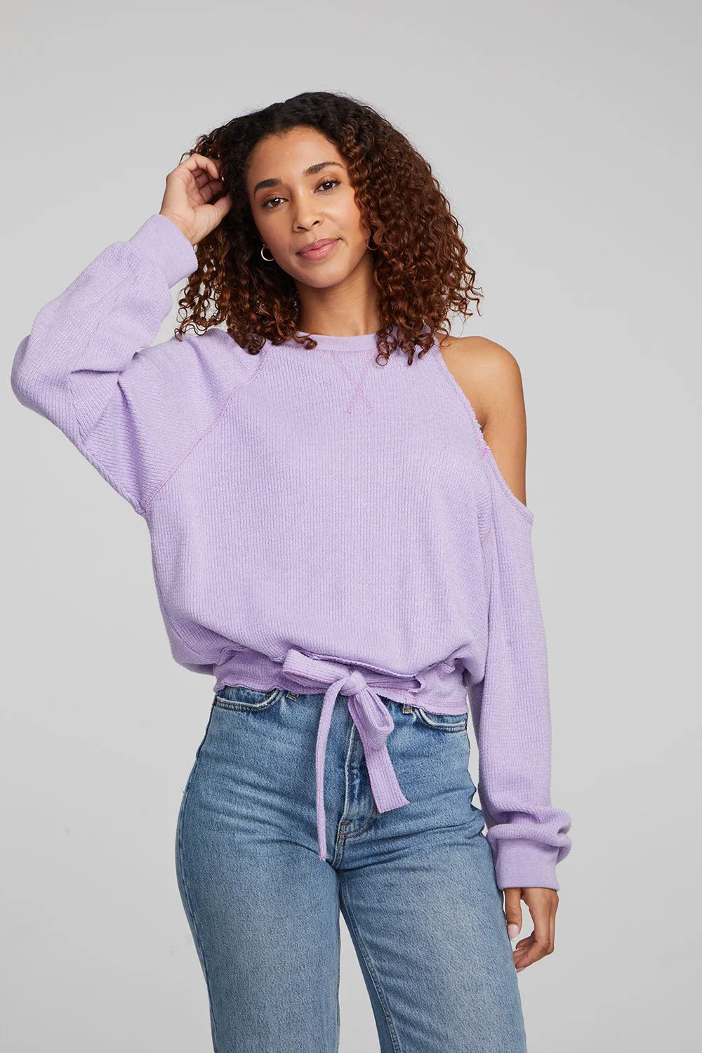 Hendrix Digital Lavender Pullover