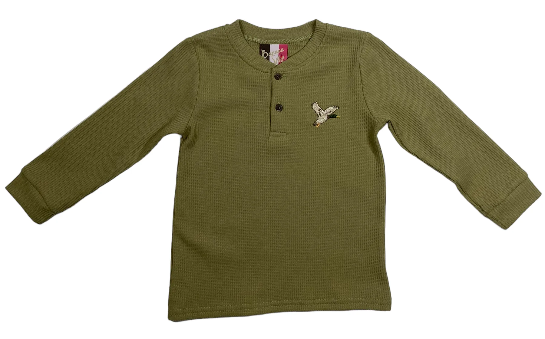 Henley Shirt- Duck