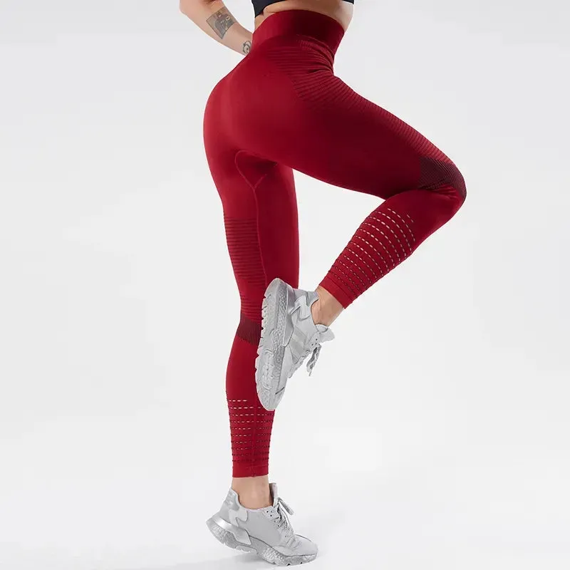 High Waist Sportswear Fitness Legging with Breathable Fabric