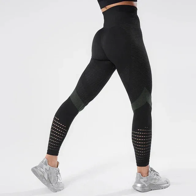 High Waist Sportswear Fitness Legging with Breathable Fabric