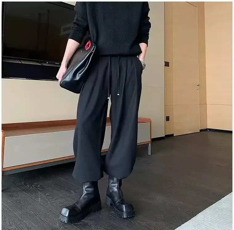 Hua Adjustable String Casual Sweatpants