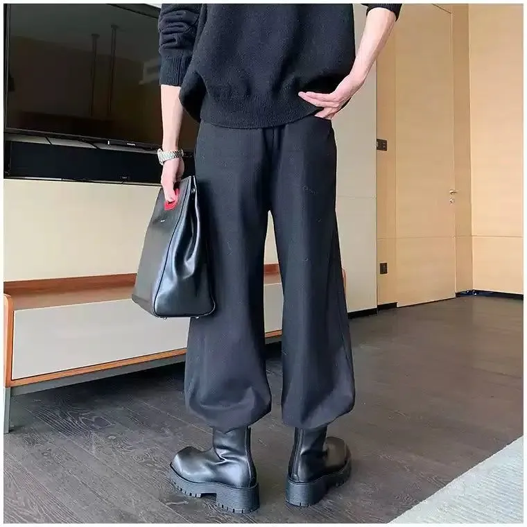 Hua Adjustable String Casual Sweatpants