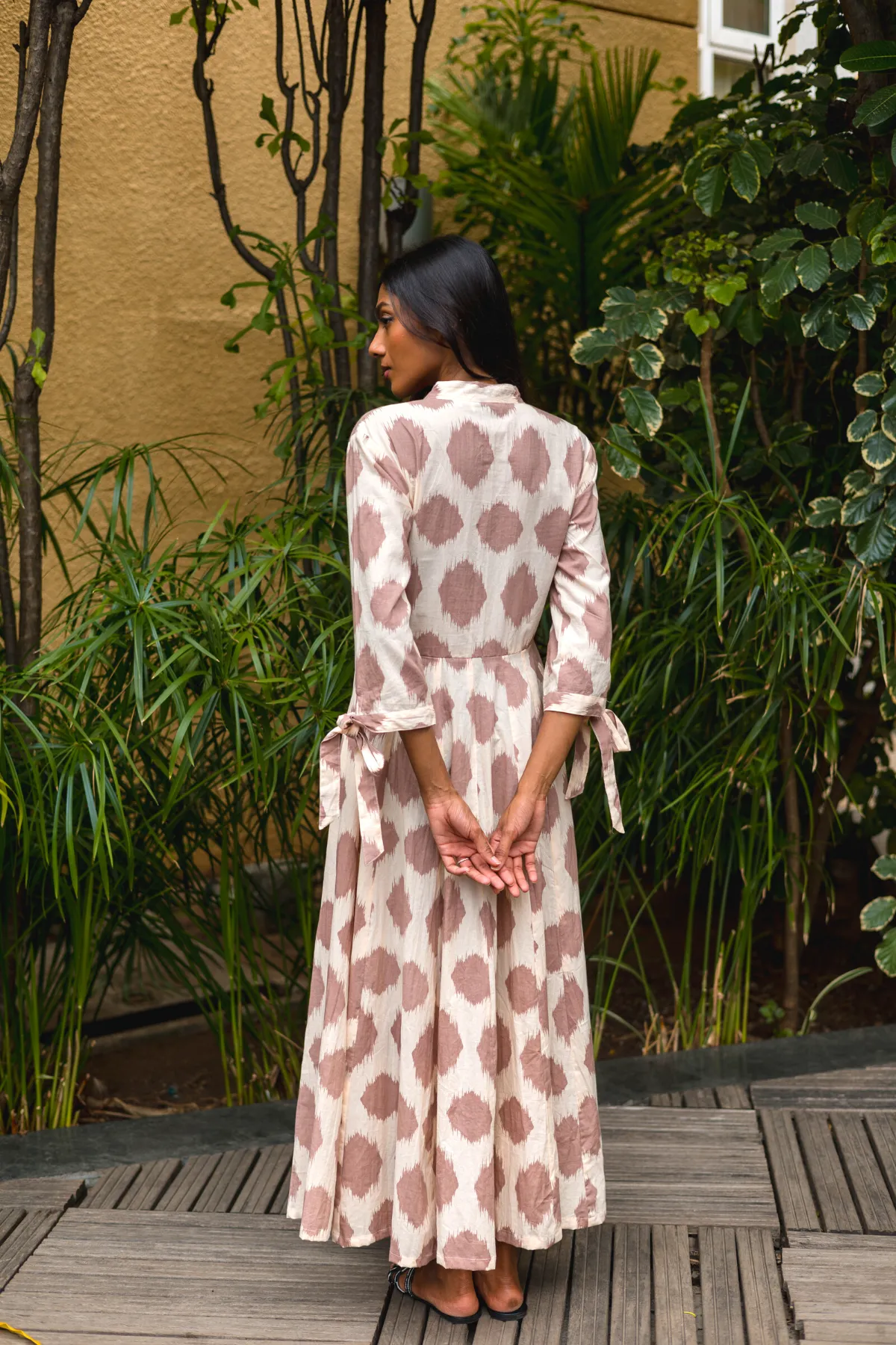 Indra Dress - Cashmere Ikat