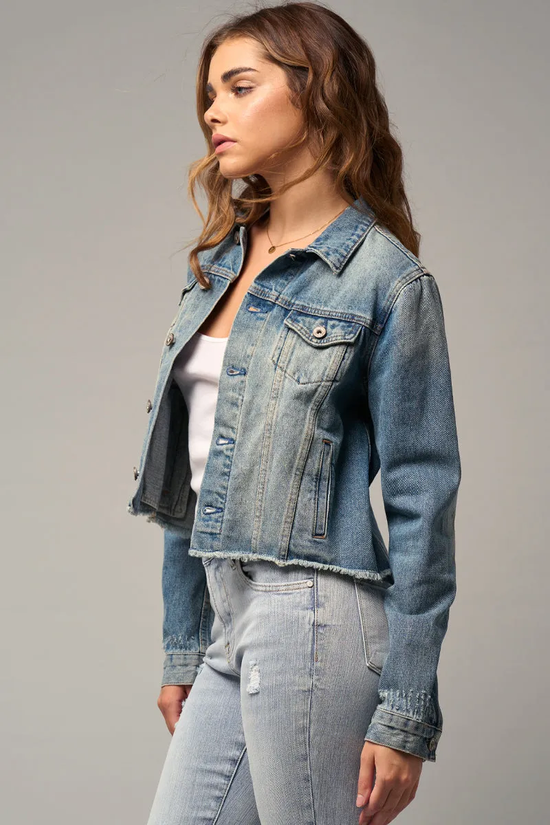 Insane Denim Faith Cropped Jackets