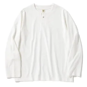 Jackman L/S Henleyneck T-Shirt White