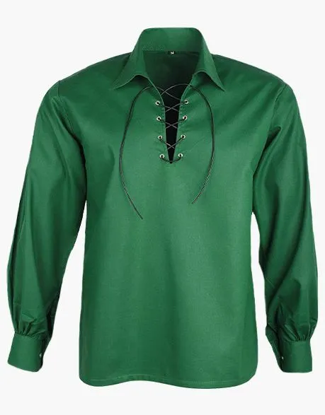 JACOBITE GREEN GHILLIE SHIRT