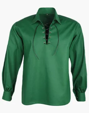 JACOBITE GREEN GHILLIE SHIRT