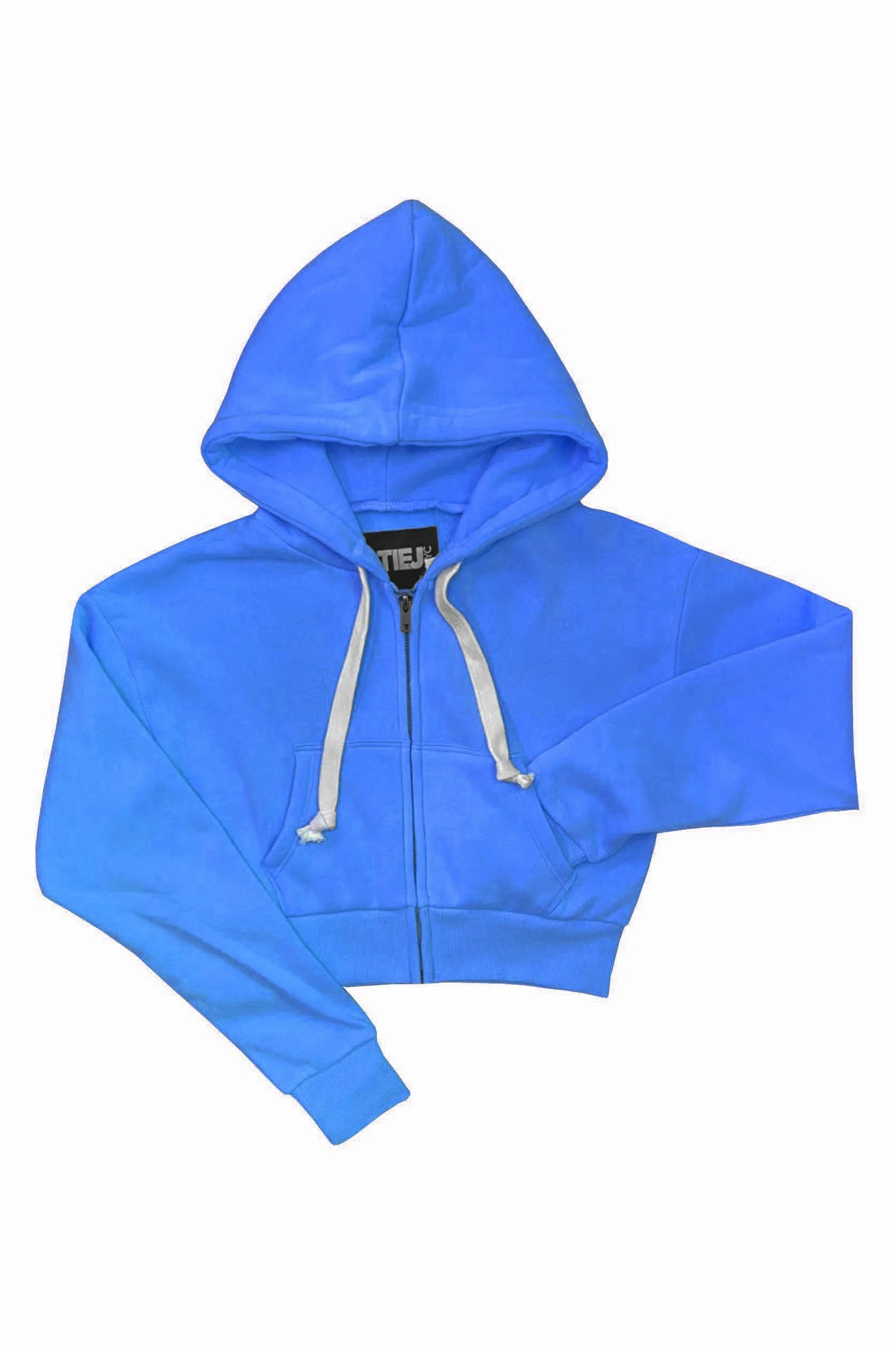 JUNIOR DYLAN ZIP CROP HOODIE - FINAL SALE