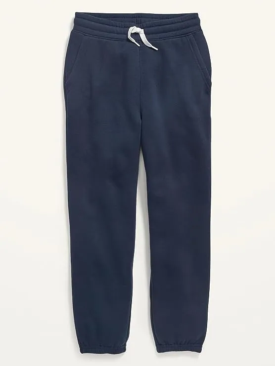 Kids Sweatpants With Puckets - Navy Blue